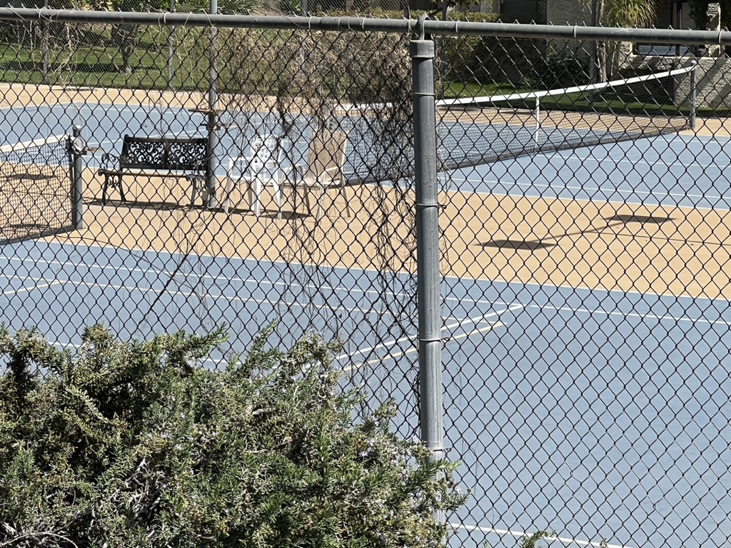tennis tourist lost pueblos palm springs california tennis courts teri church