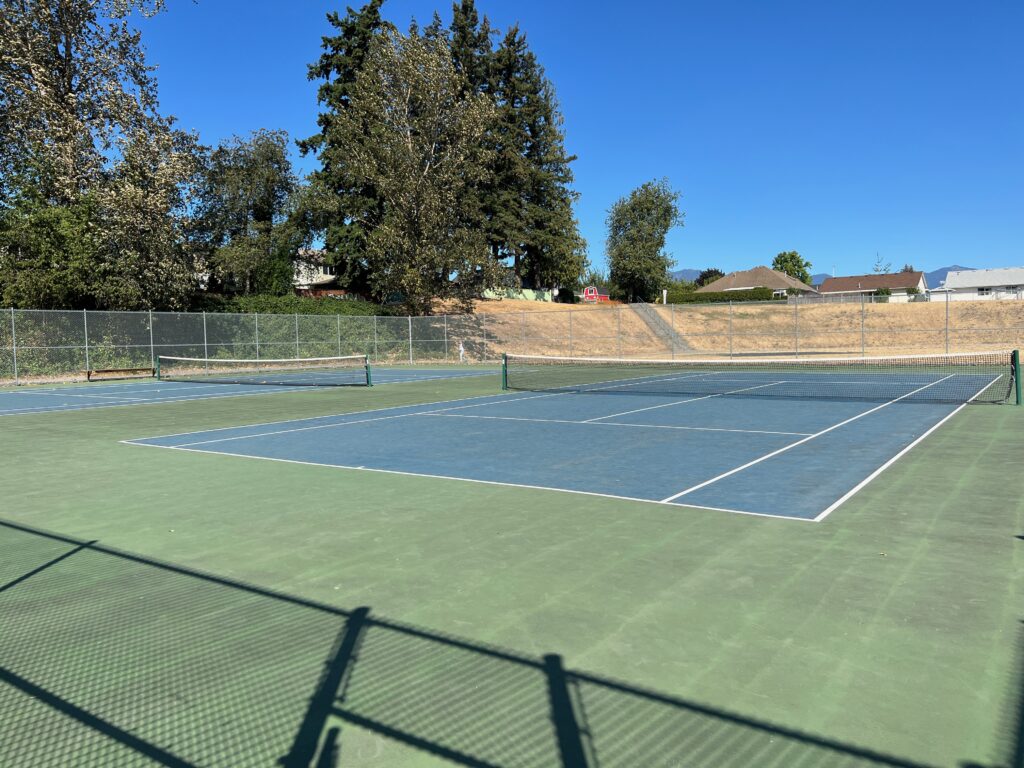 tennis tourist watson glen park tennis courts chilliwack bc