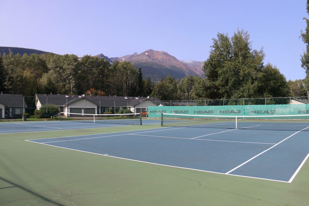 tennis tourist smithers bc tennis courts teri church
