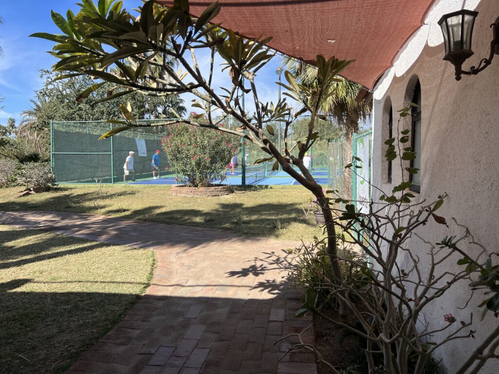 tennis tourist club la huerta san jose del cabo mexico garden